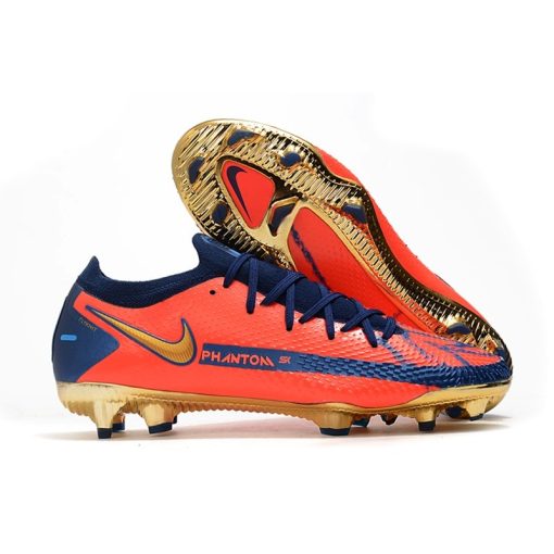 Nike Phantom GT Elite FG Oranje Blauw Goud_1.jpg